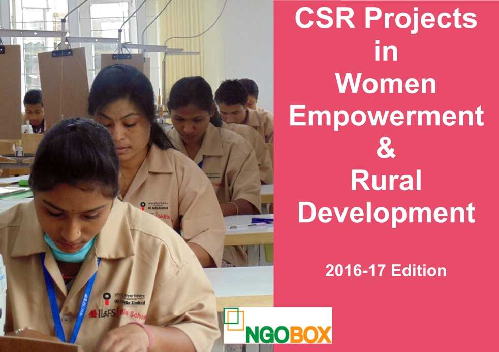 CSR Projects in Women Empowerment and Rural Development